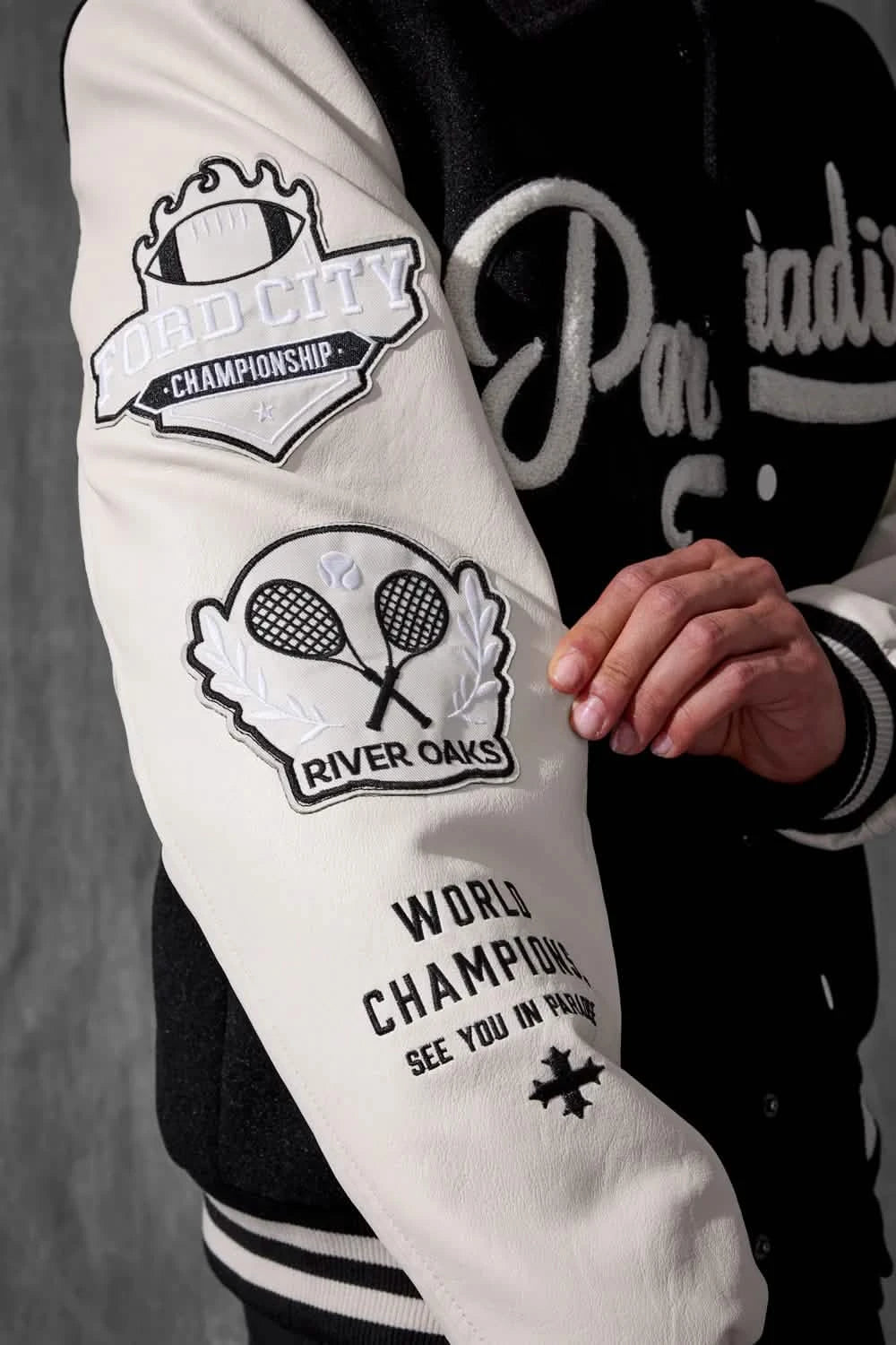 See You in Paradise Team Varsity Jacket
