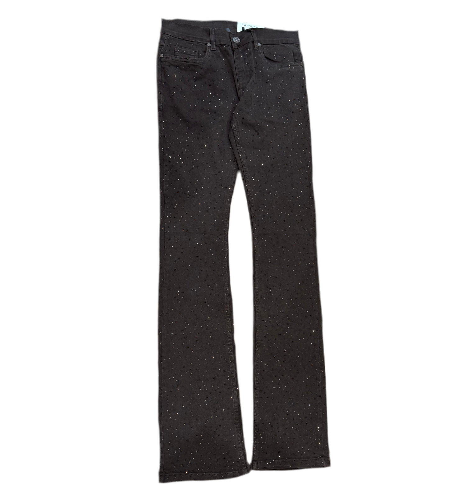 FWRD Stacked Crystal Fearless Twill Pants