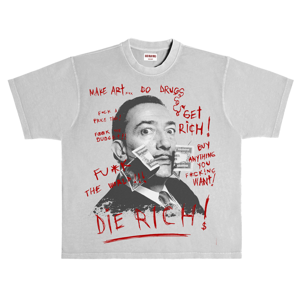 Rich Dead Idols Salvador Dali Tee