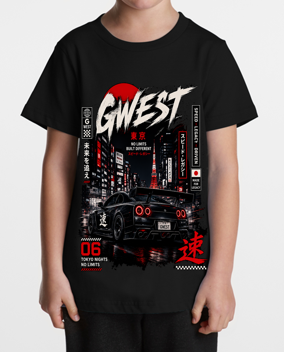 G West Kids Need Tokyo Nights Tee