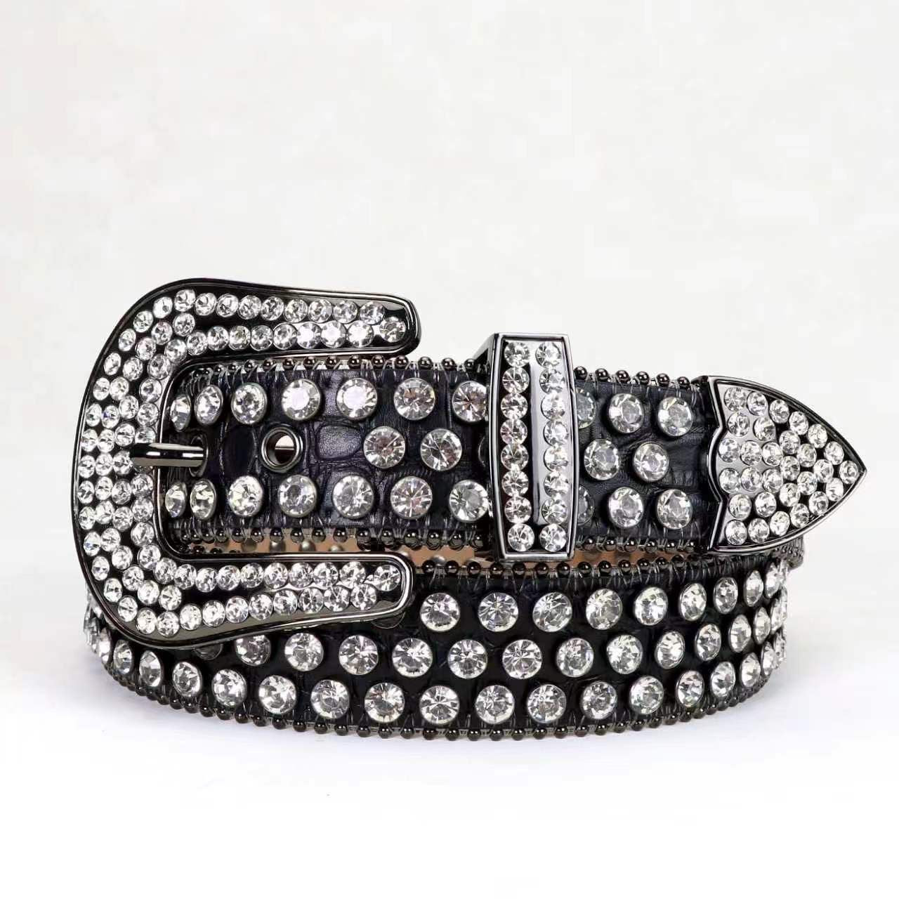Blessed Rhinestone Belt