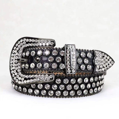 Blessed Rhinestone Belt