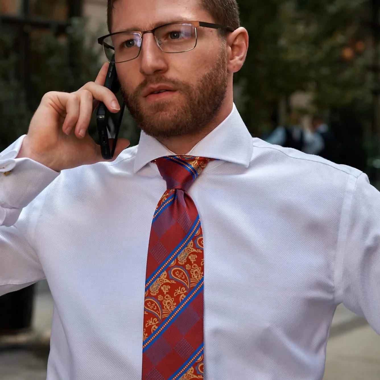 Steven Land Elite – The Augustus | Cutaway Collar | Angled French Cuff