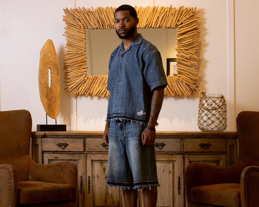 Akoo Woven Denim Shirt