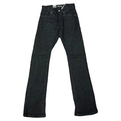 Focus Kid's Laser Rip Stacked Jeans