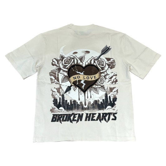 Denimicity Broken Hearts Oversized Tee