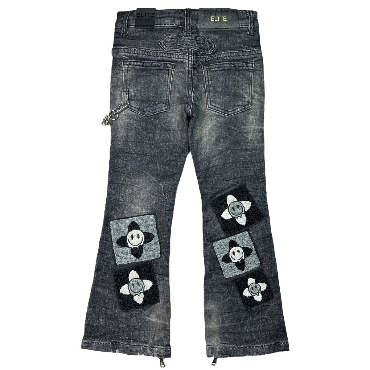 Elite Premium Denim Kid's 4Clover Stacked Jeans