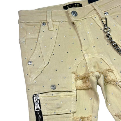 Elite Premium Denim Kids Rhinestone Jeans