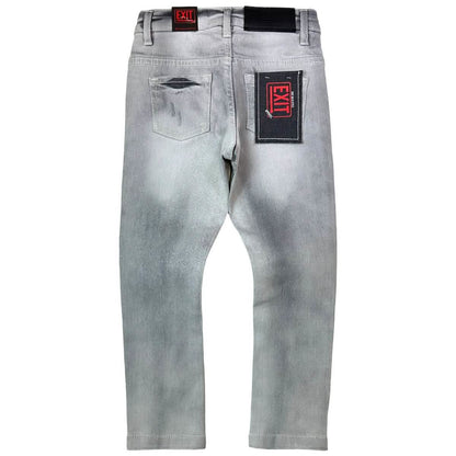 Exit Apparel Kids Distressed Skinny Jeans