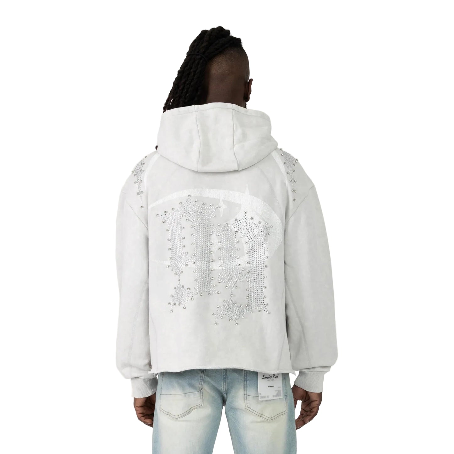 Smoke Rise Oversized Gemstone Hoodie