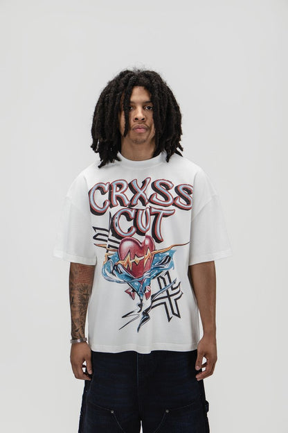 CRXSSCUT Heartbreaker Frequency Tee