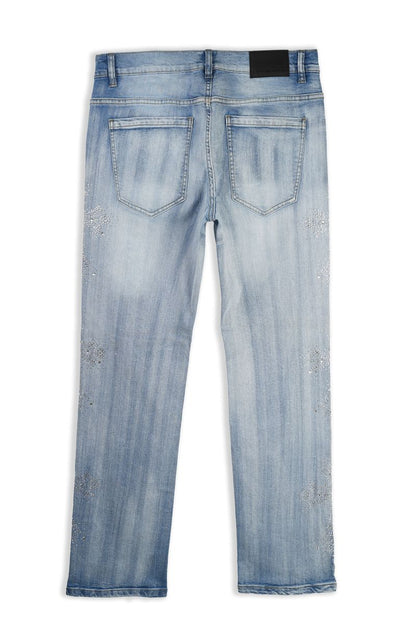 FWRD Kids Three Stone Relaxed Straight Denim Pant