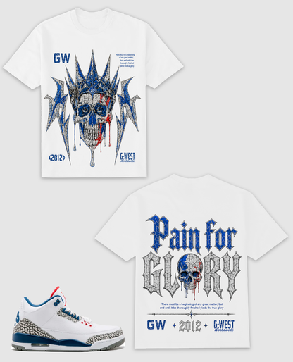 G West Crowned Skull Tee