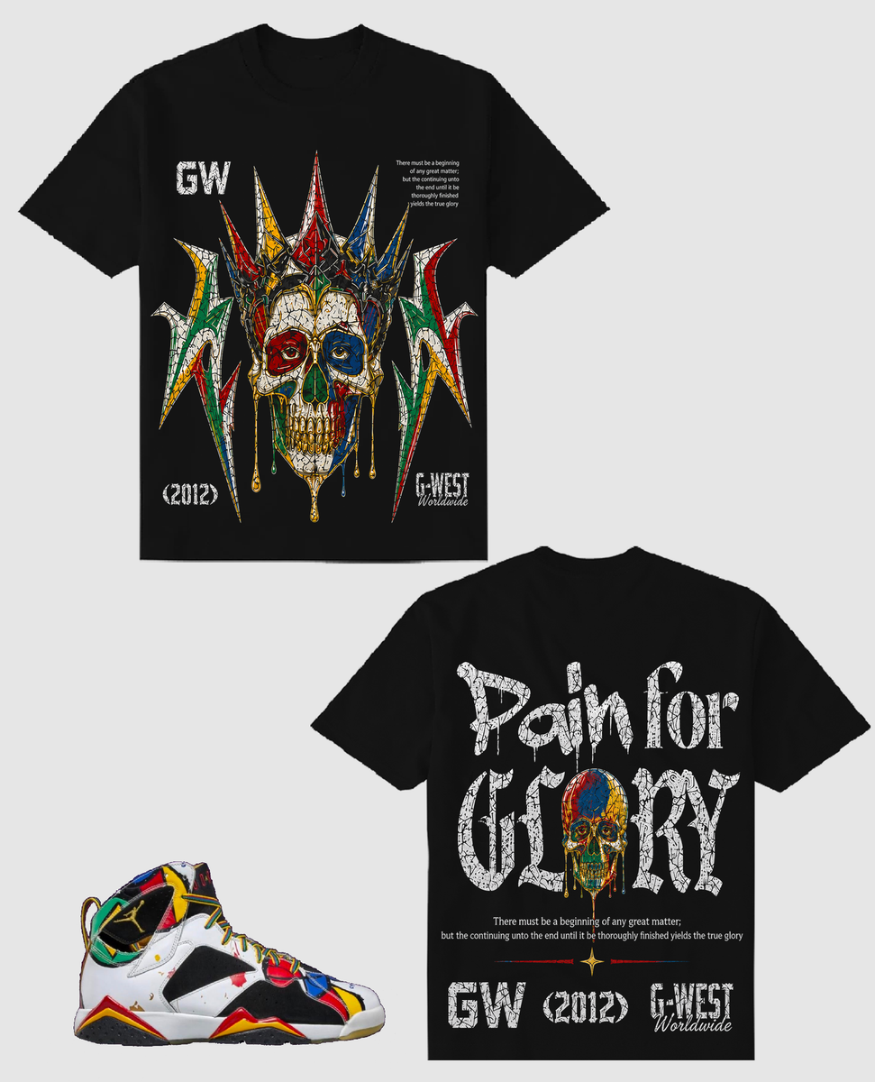 G West Crowned Skull Tee