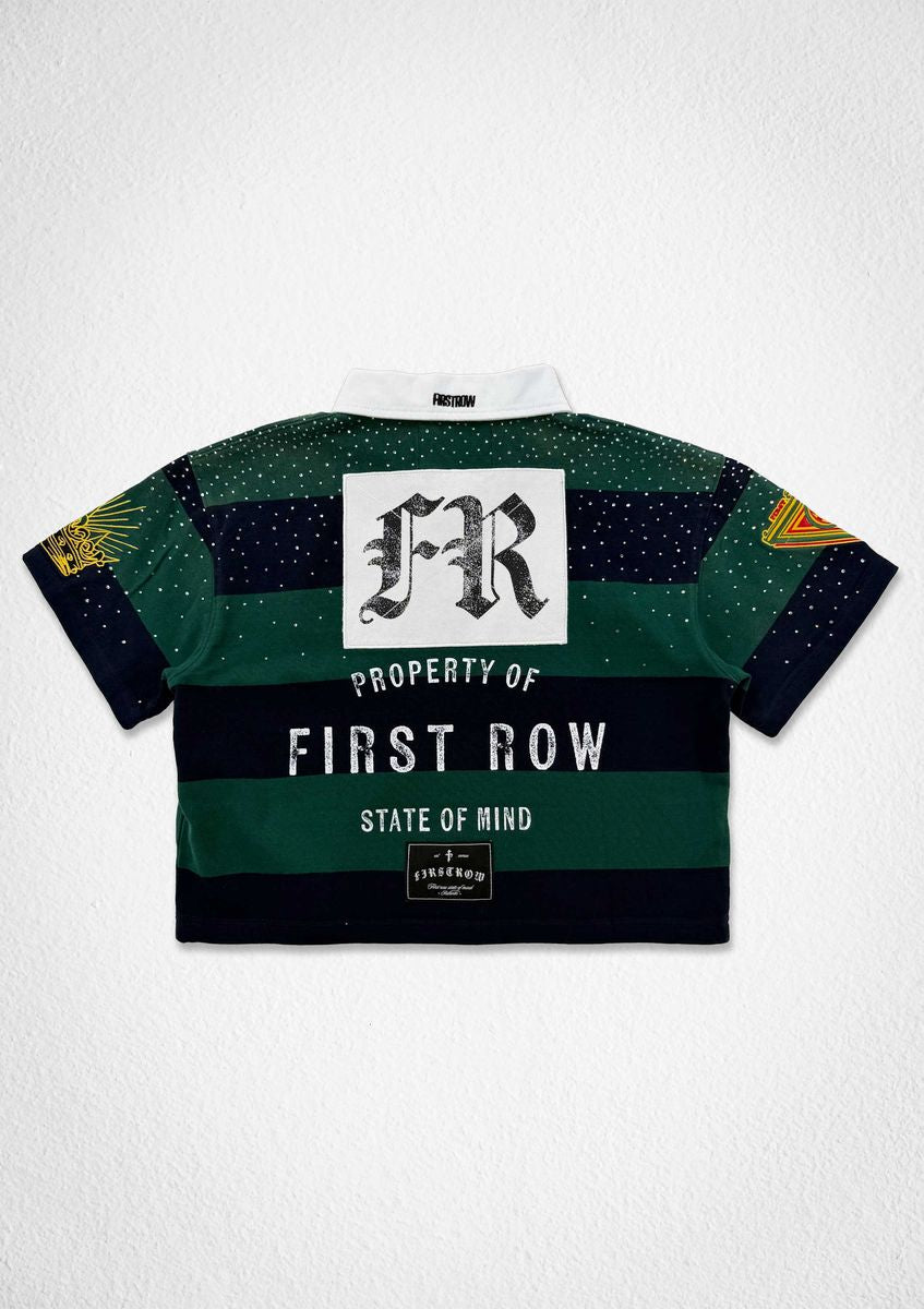 First Row Women's Crest Polo