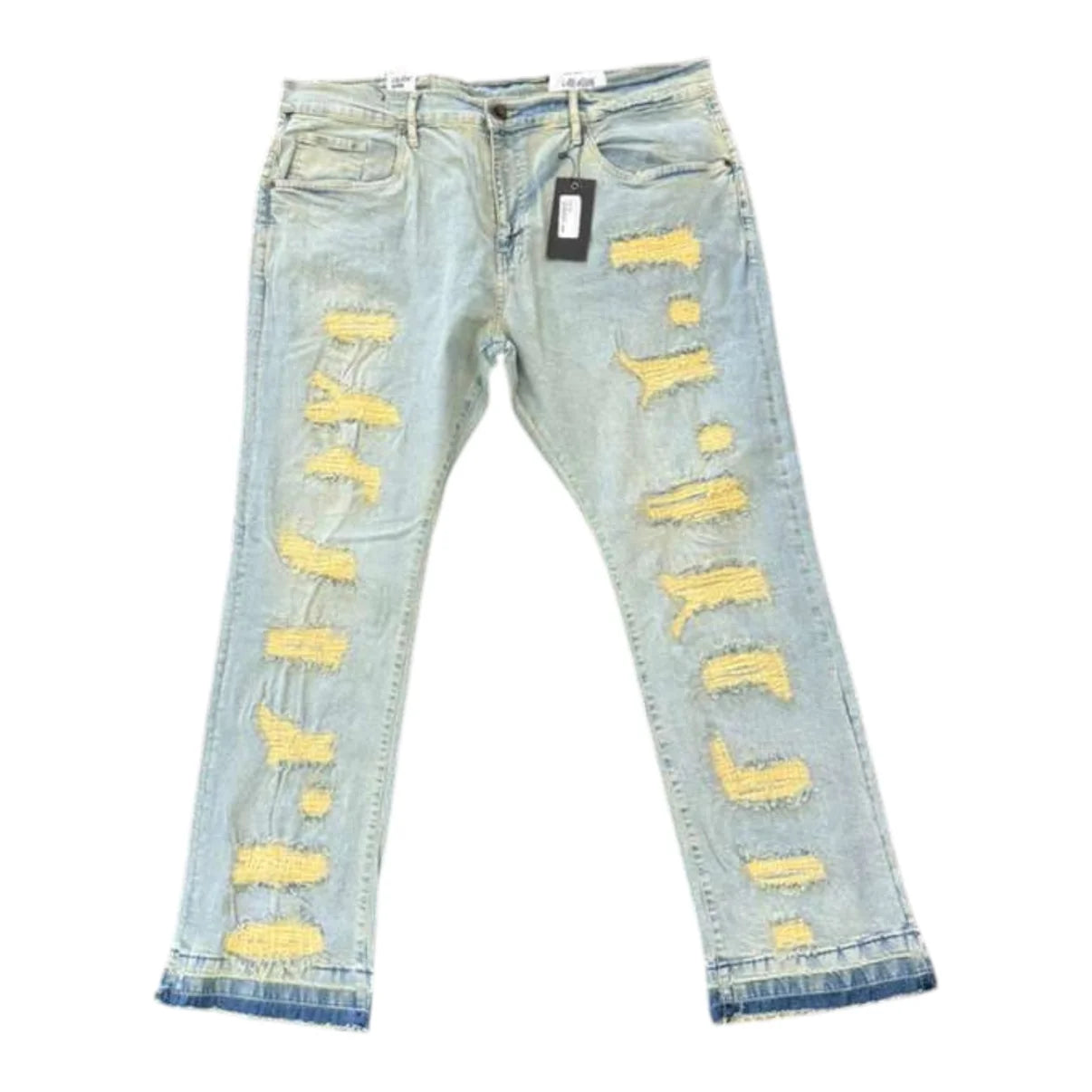 FWRD Mended Slim Denim Jeans