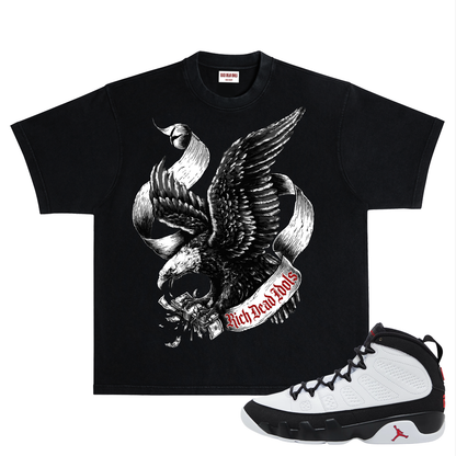 Rich Dead Idols Eagle $oaring Tee