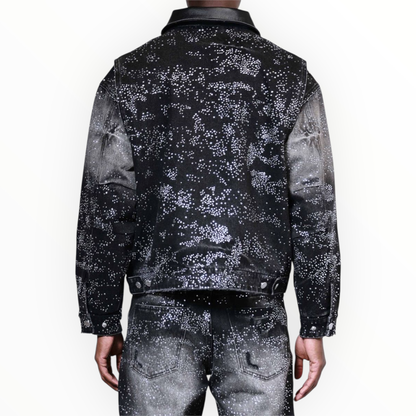 First Row Rhinestone Workwear Jacket