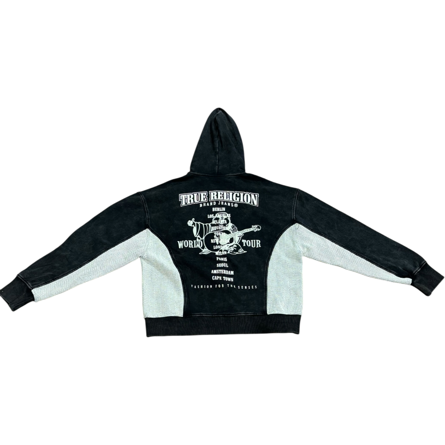 True Religion Mesh Inset Rust Jogger Set