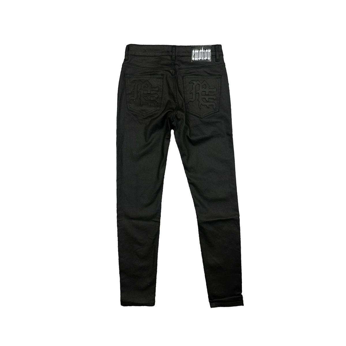 Mixed Emotion Blackout Wax Denim