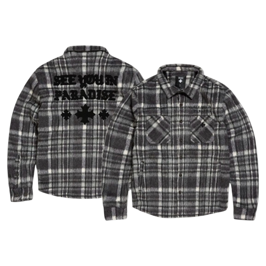 See You in Paradise Embroidered Shacket