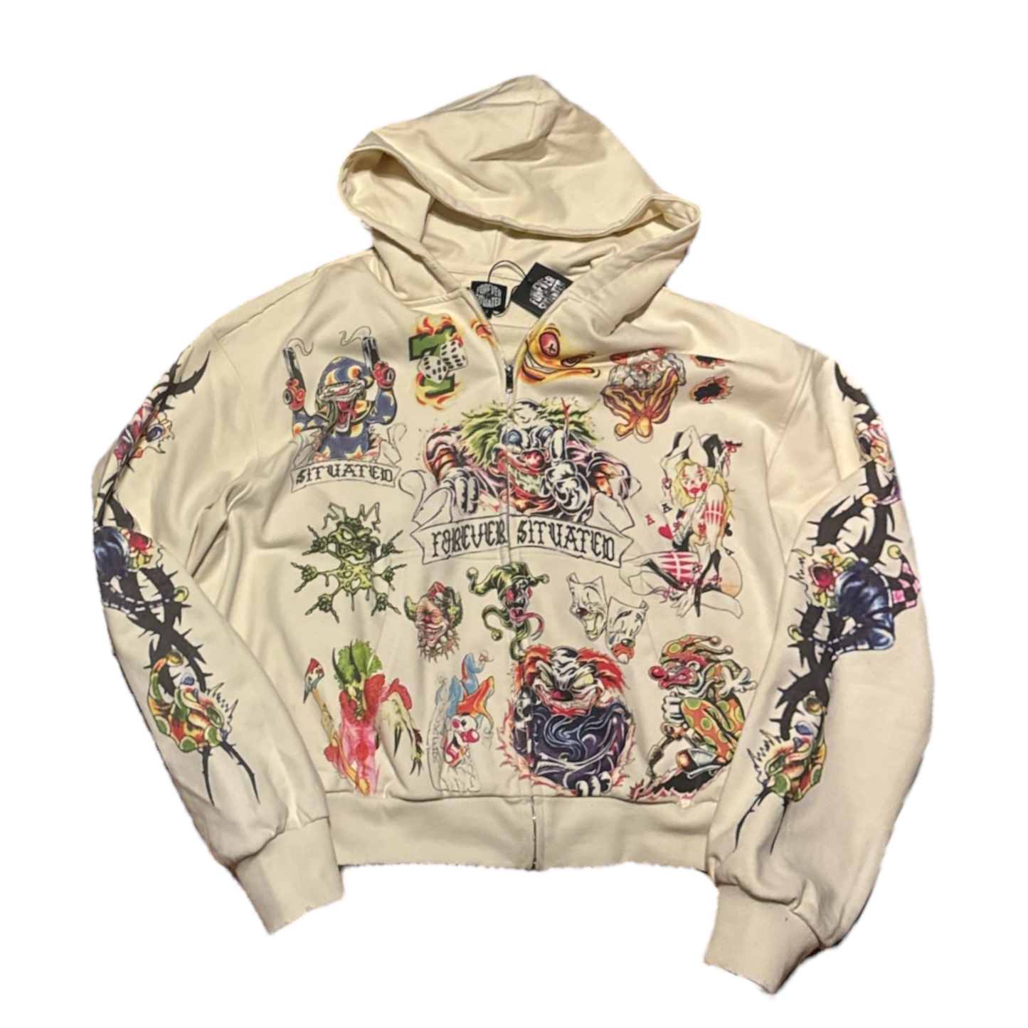 Forever Situated Clown Hoodie
