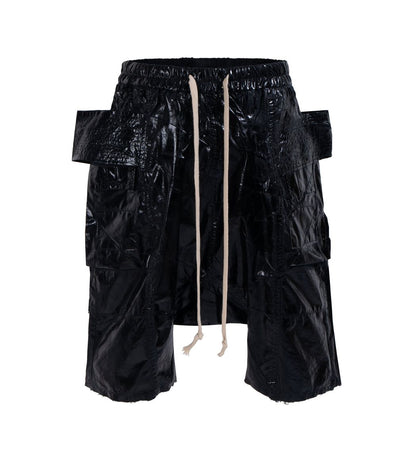UNDEVELOPED Shine Dropcrotch Cargo Shorts