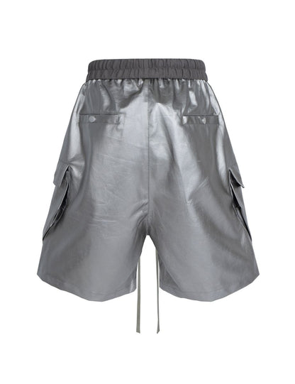 UNDEVELOPED Metallic Shine Cargo Shorts