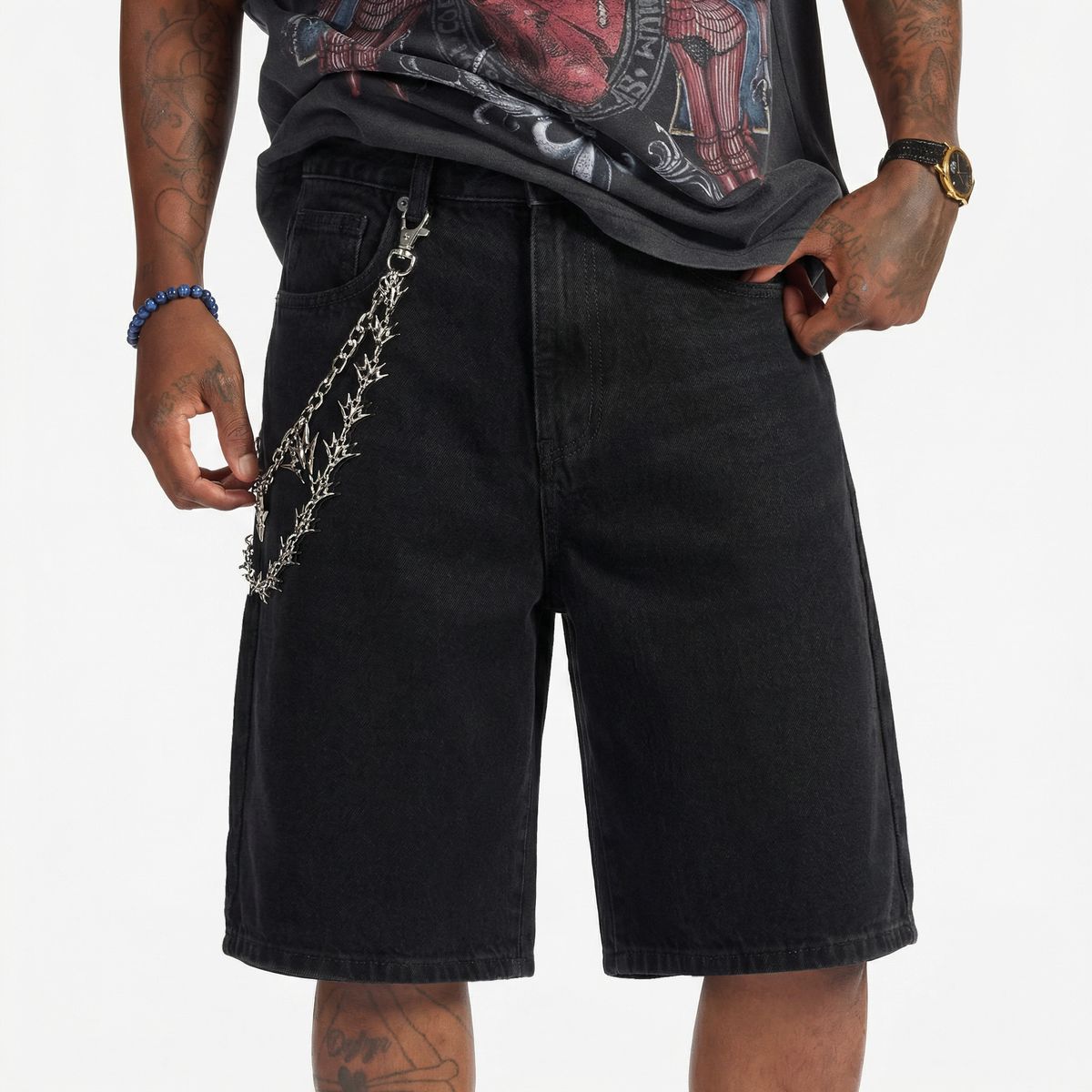 Melee Denim Noctis Denim Shorts