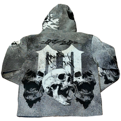 Majestik Scream Tapestry Hoodie