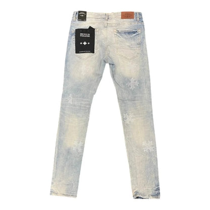 See You In Paradise Rhinestone Cross Sean Jeans