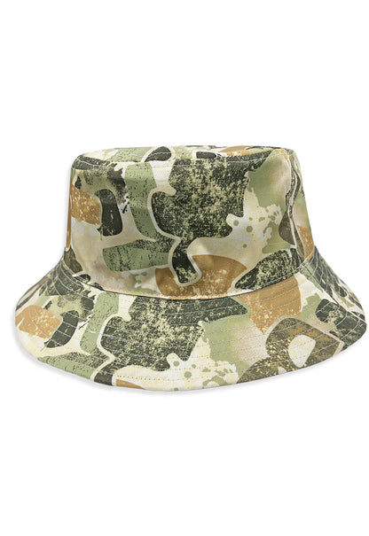 Blac Leaf Rooted In Purpose Reversible Bucket Hat