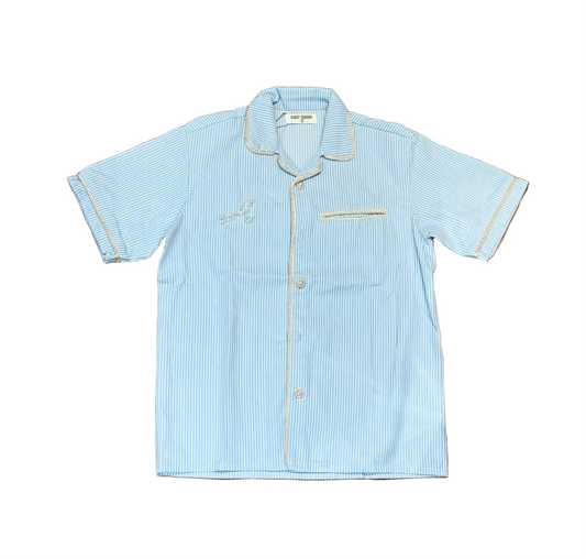 Almost Someday Belfort Pinstripe Button Up