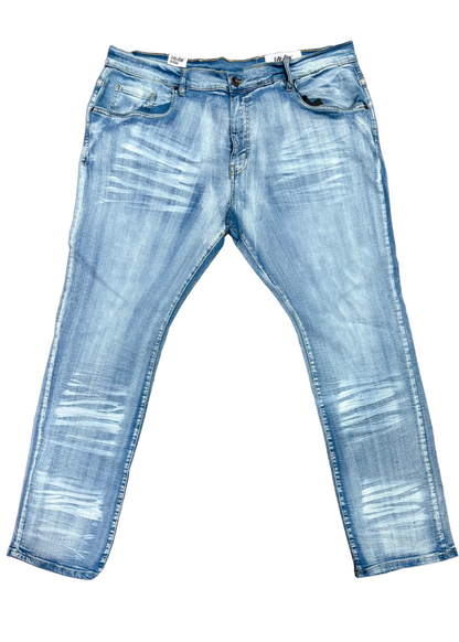 Evolution in Design Washed Down Denim Jean
