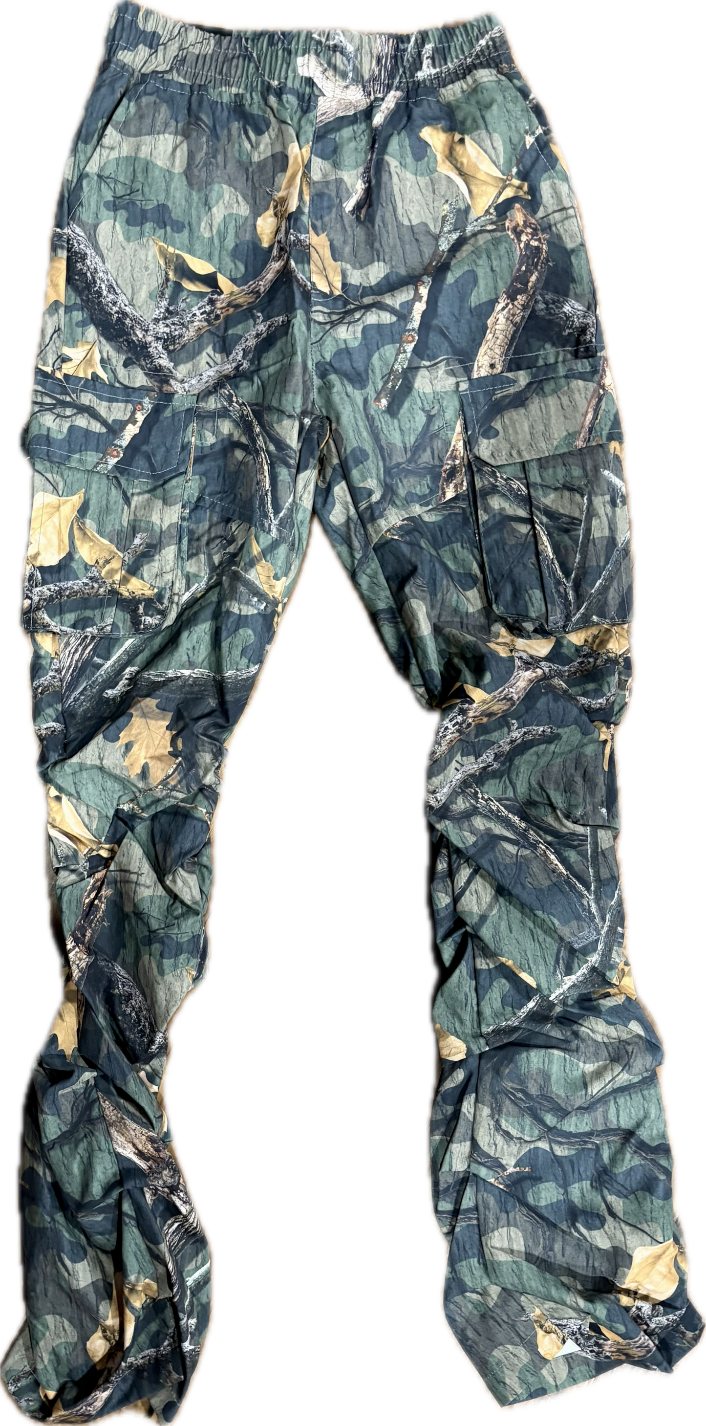Rebel Minds Kids Hunter Camo Stacked Pants