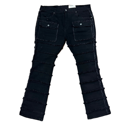 FWRD Patchwork True Stacked Denim Jean