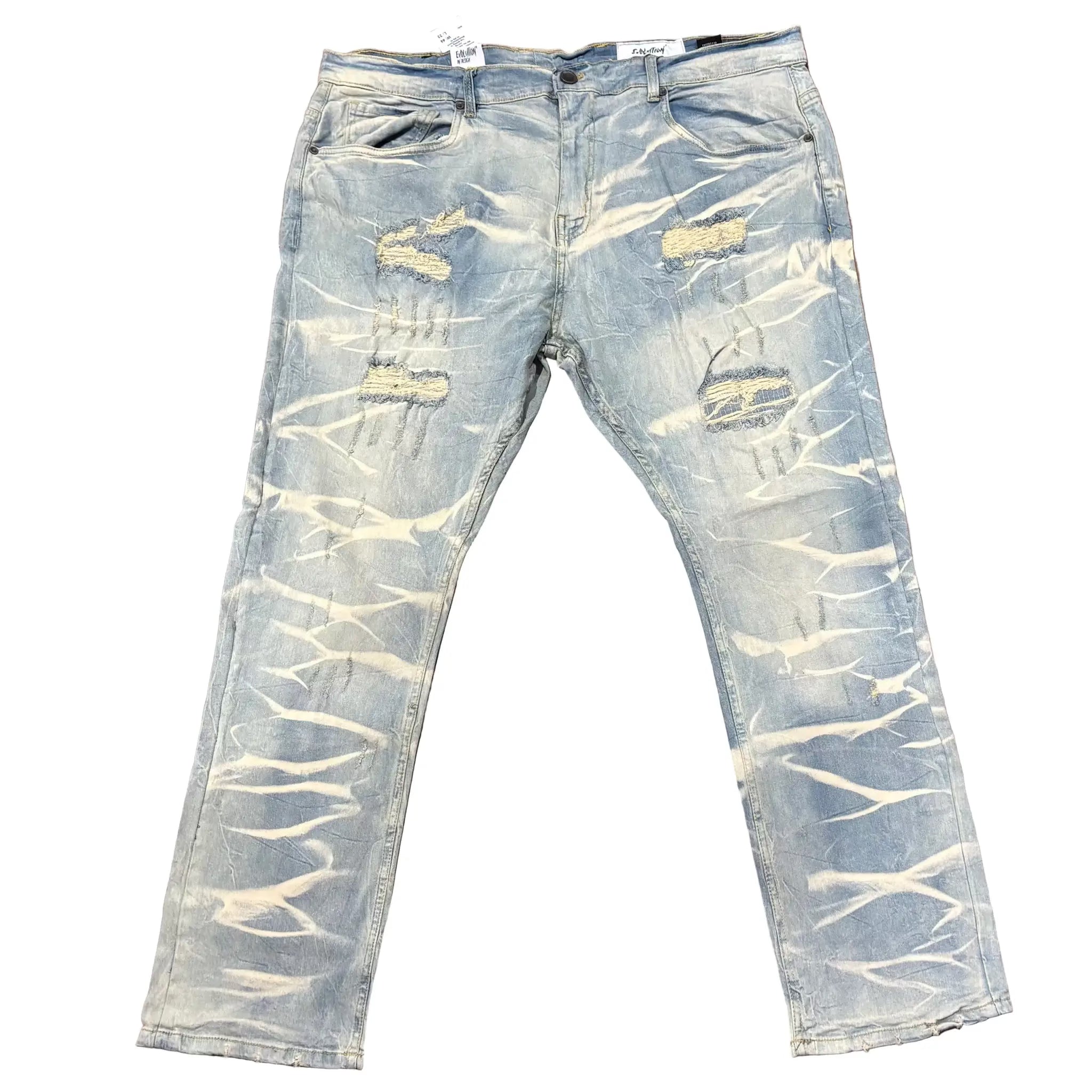 Evolution in Design Slim Rip & Repair Legacy Denim Jean – On Time Fashions