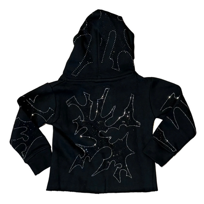 FWRD Kid's Tribal Rhinestone Fleece Pullover