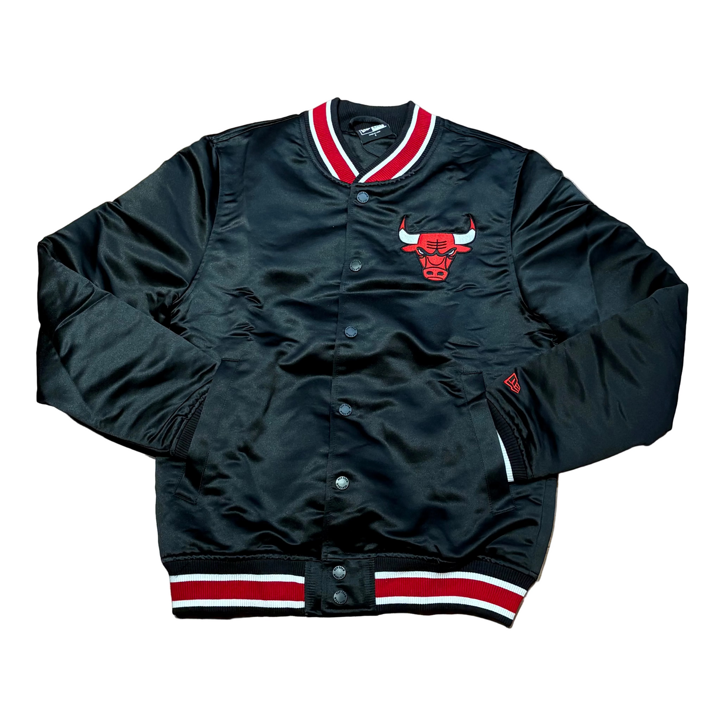 New Era Chicago Bulls Snap Front Jacket