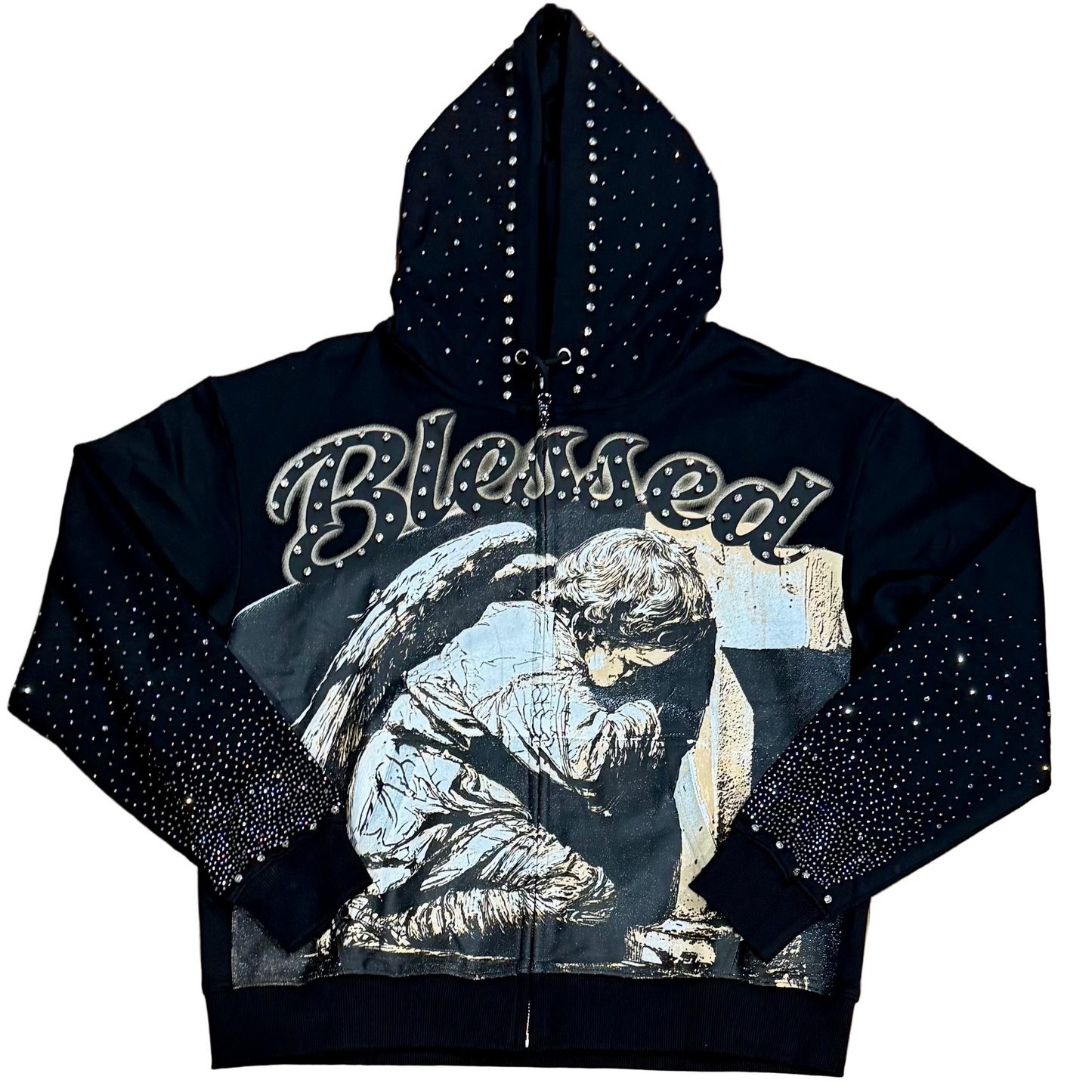 MND GMZ Blessed Zip Hoodie