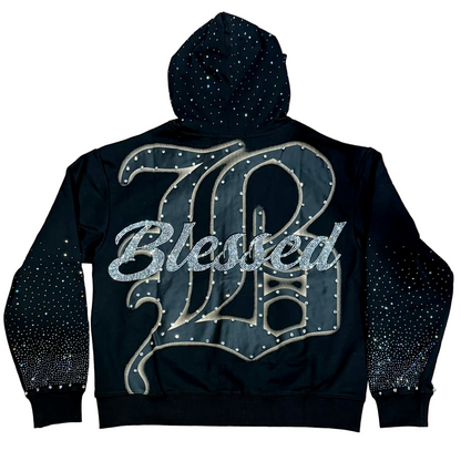 MND GMZ Blessed Zip Hoodie