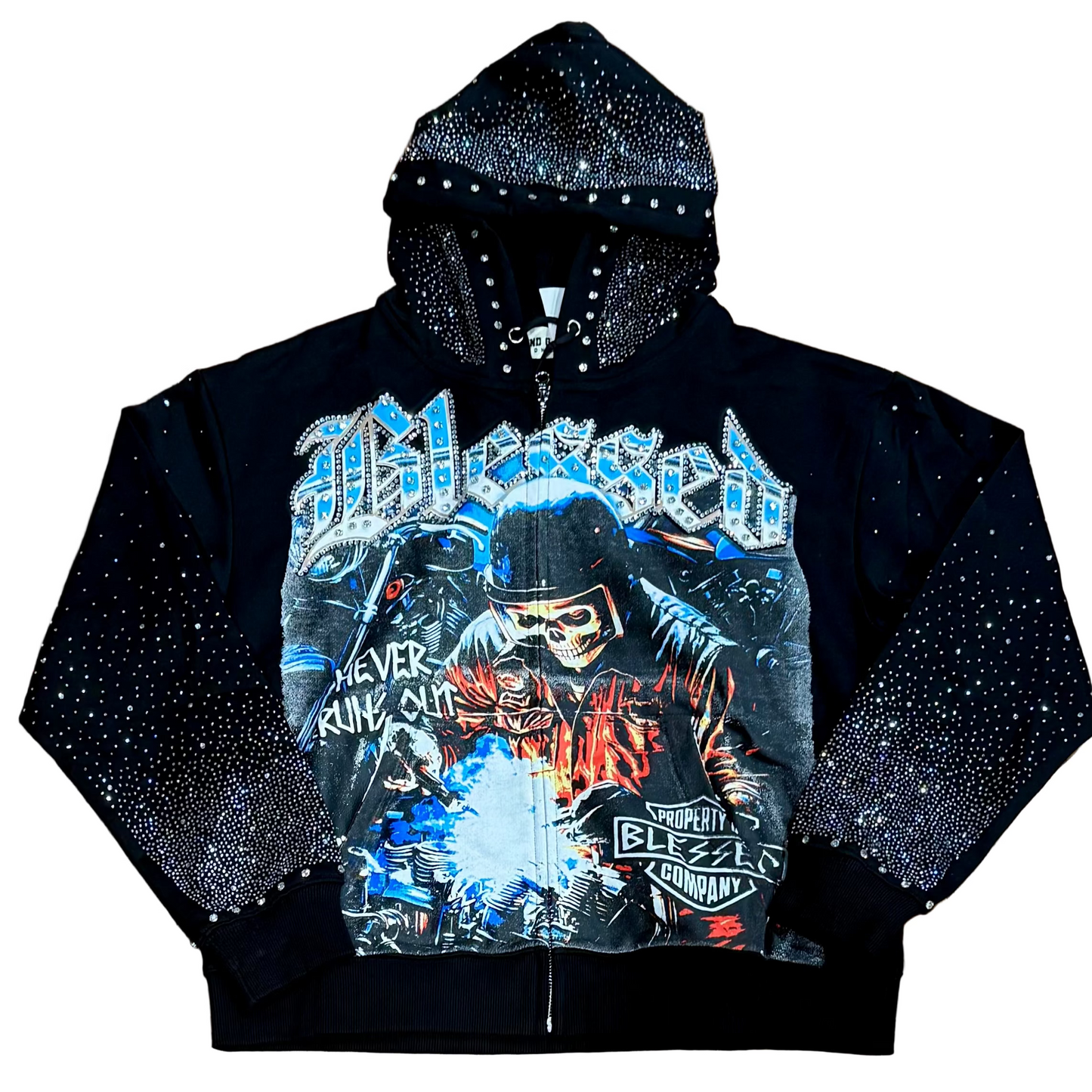 MND GMZ Never Runs Out Zip Hoodie