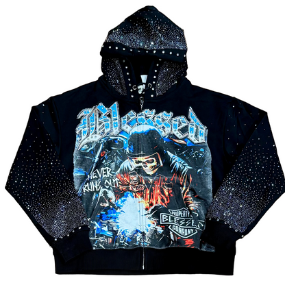 MND GMZ Never Runs Out Zip Hoodie