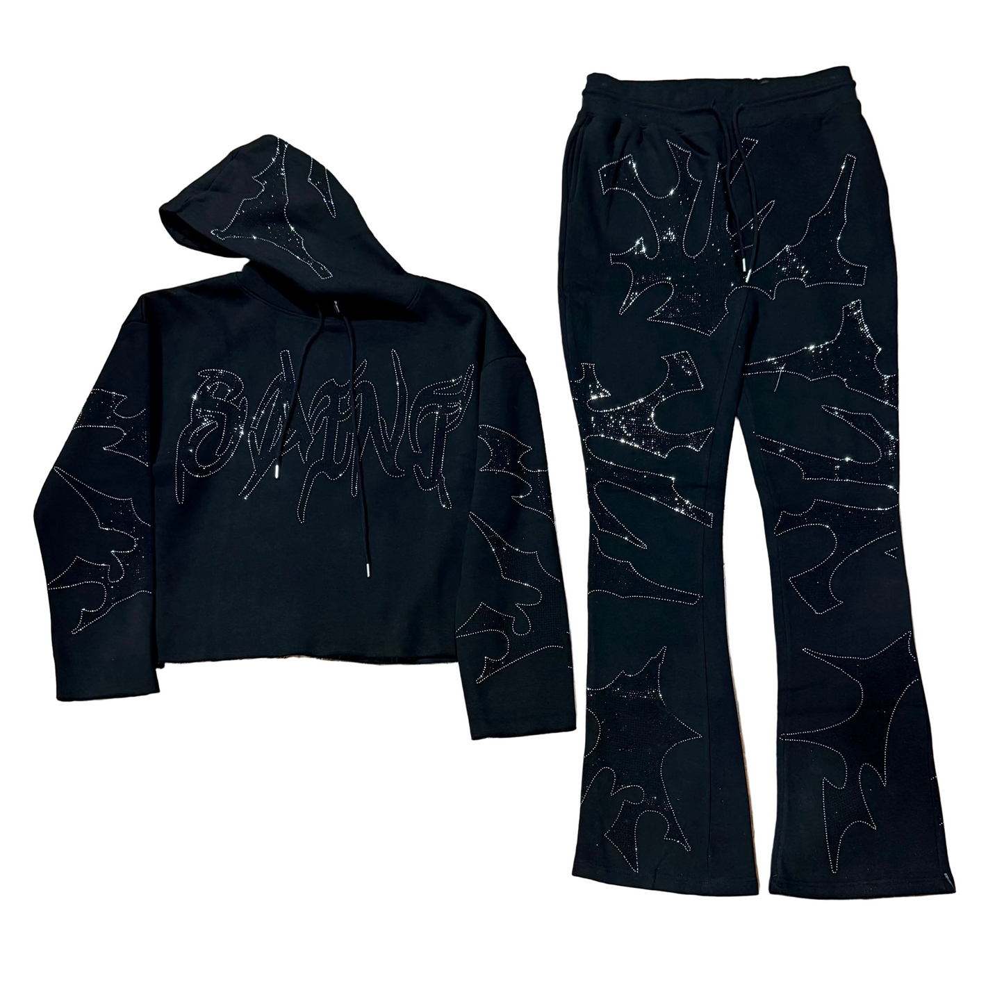 FWRD Tribal Rhinestone Fleece Set