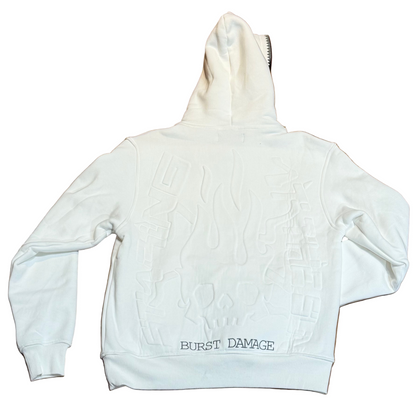 Sugarhill "Staring" Embossed Hoodie