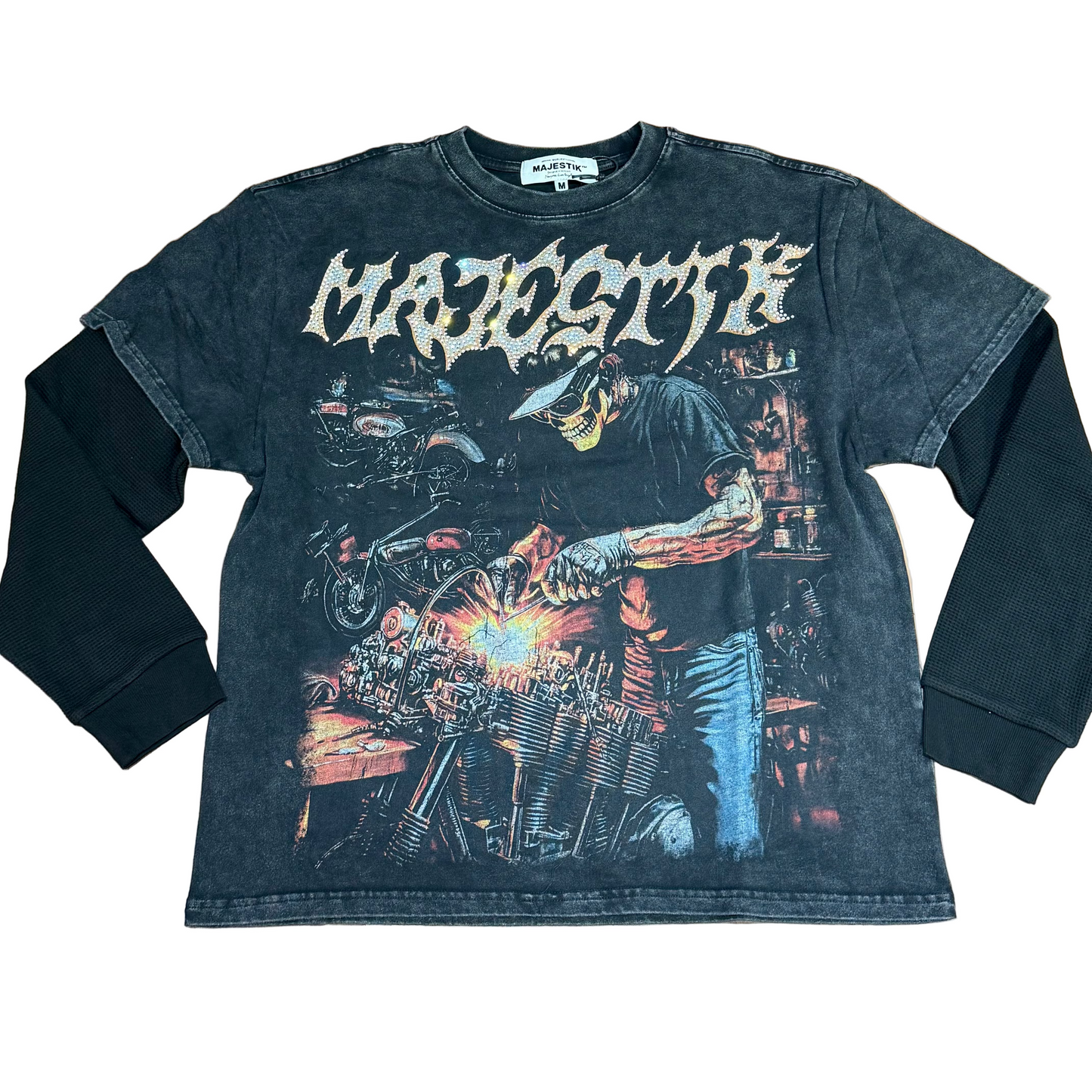 Majestik Ridden With Soul Layered Tee