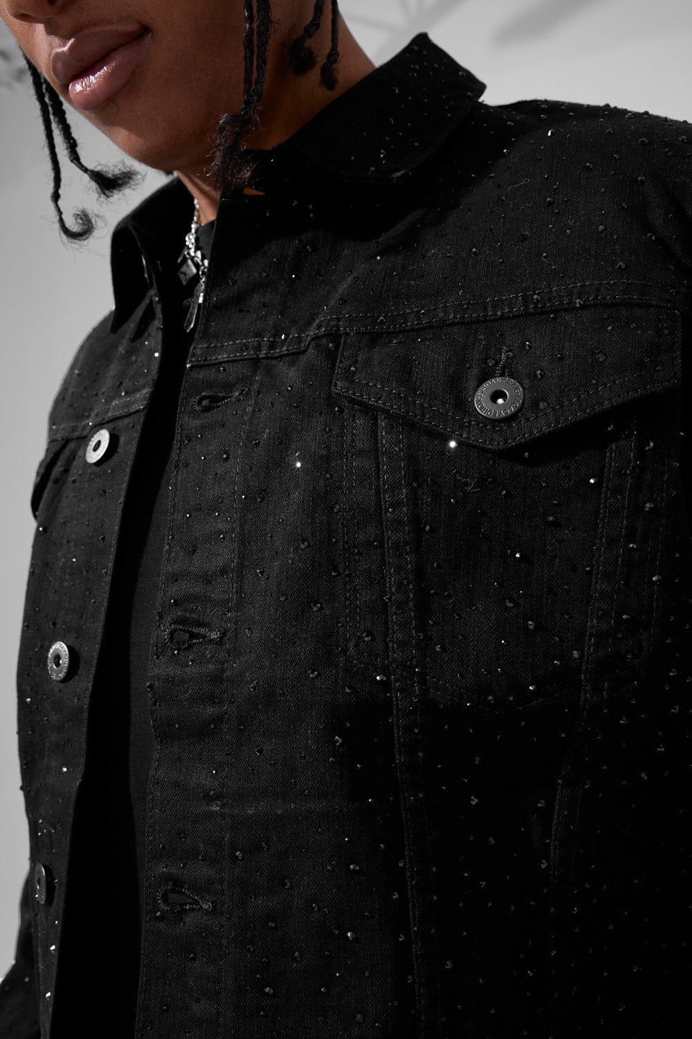 Jordan Craig Magic City Denim Trucker Jacket