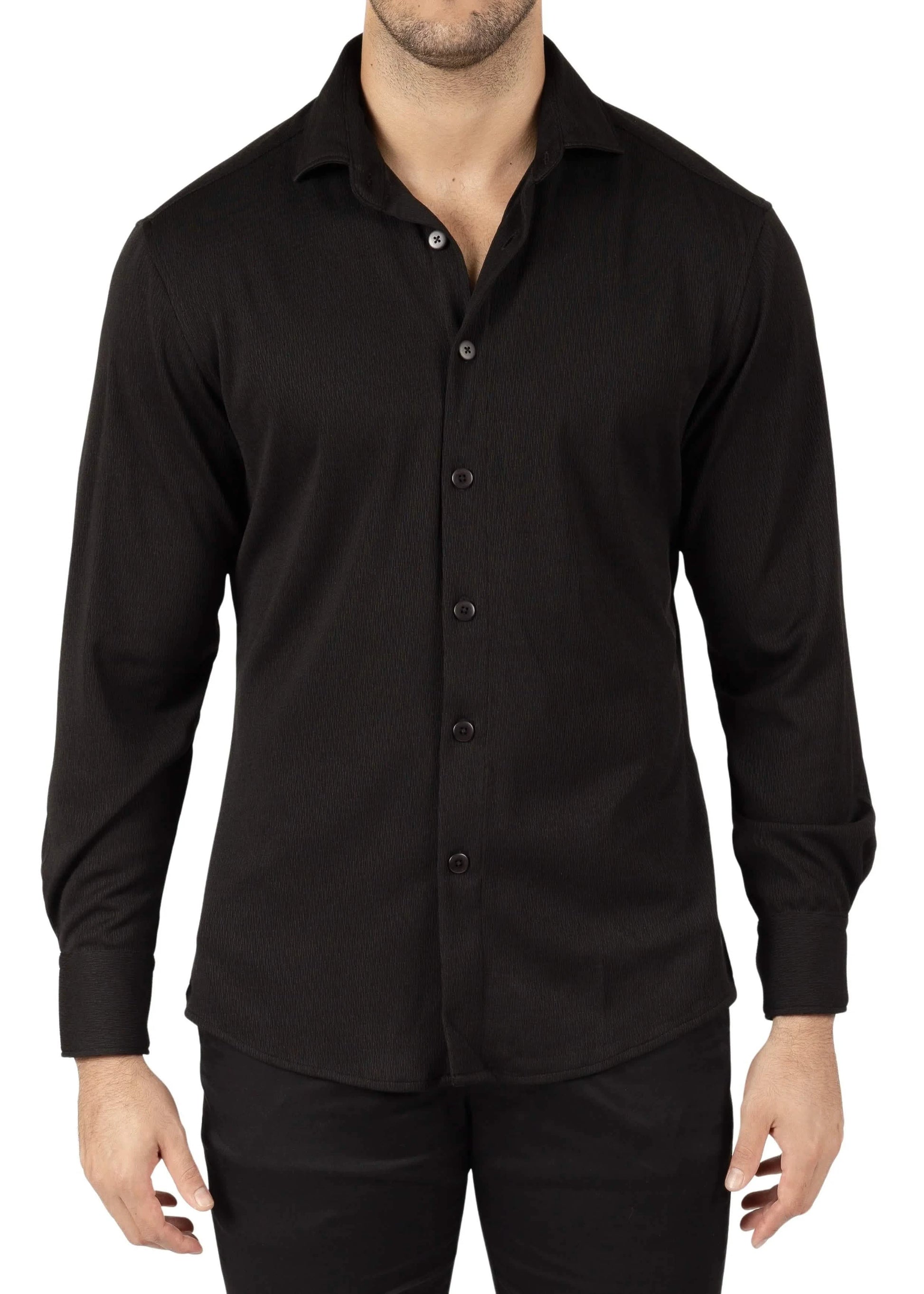 Bespoke Moda Button up Dress Shirt 242217 On Time Fashions Bespoke Moda Button up Dress Shirt 242217 On Time Fashions