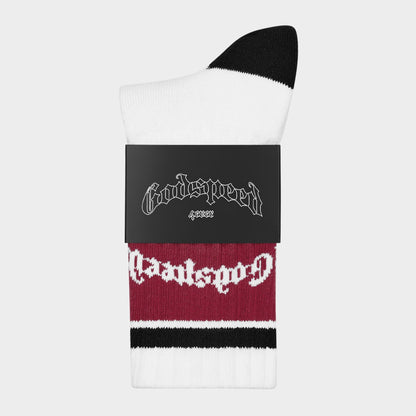 Godspeed OG Logo Striped Sock