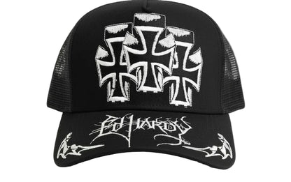 Ed Hardy Crosses Trucker Hat